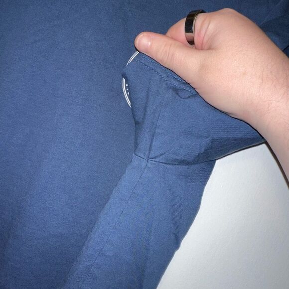 Hurley Medium Graphic Crewneck Short Sleeve Mens Tee Shirt Midnight Blue EUC - Picture 4 of 9